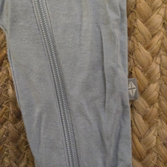 KYTE BABY BlueUnisex Baby Footies Pajamas,Rayon Bamboo,Buttery Soft Sleep 0-3M - Picture 4 of 5